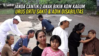 J4NDA CANTIK 2 AN4K BIKIN KDM KAGUM | URUS IBU CUCI DAR4H | AYAH STR0KE ADIK DISABILITAS