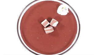 【DIY】Shiny and Cracking Chocolate Slime【slime ASMR】