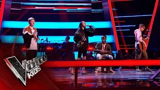Jamie, T'Mya and David & Ammani Perform 'No Tears Left To Cry' | The Battles | The Voice Kids 2019