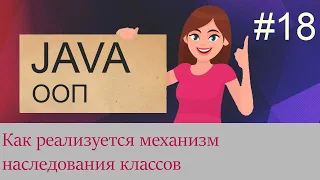 #18 Как делается наследование классов | Java для начинающих