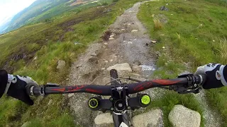 Riding Fort William WC Track for the 1st time