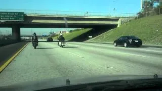 A Typical Day on a Los Angeles Freeway