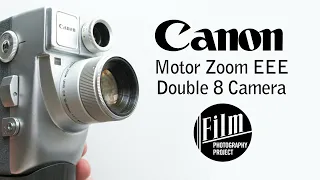 Canon Motor Zoom EE 8mm (Double 8) Movie Camera Overview / Loading