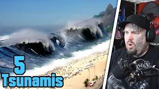 5 Tsunamis die mit Kamera festgehalten wurden | Reaktion von Lofty