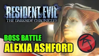 Resident Evil: The Darkside Chronicles - BOSS BATTLE: CLAIRE & CHRIS VS ALEXIA ASHFORD