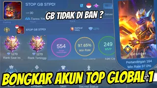 INI YANG KALIAN CARI? AKUN GB BISA TOP GLOBAL 1 RANK! INI ORANG NYA KITA BONGKAR