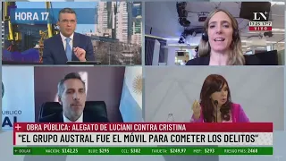 Luciani: "La jefa de la asociación ilícita era Cristina"