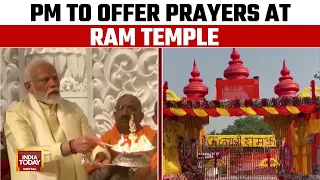 Ayodhya Decked Up Ahead Of PM Modi's Visit To Ram Temple | PM Modi Roadshow In Ayodhya