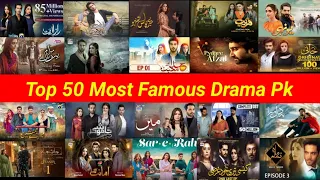 Top most popular pakistani drama