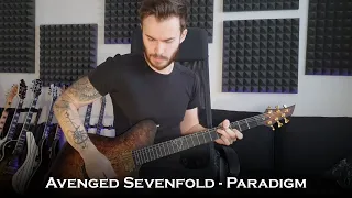 Avenged Sevenfold - Paradigm (Guitar Cover + Solo / One Take)