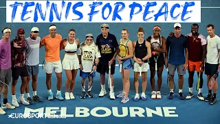 Absolute chaos 😅 | The very best bits from the Tennis for Peace charity event | Eurosport Tennis