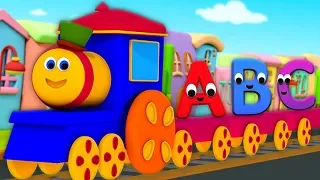 بوب قطار الأبجدية مغامرة | تعليمي الفيديو | Learn Alphabets | Bob Train Alphabet Adventure