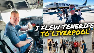 I FLEW Ryanair Tenerife South to Liverpool ✈️ FLIGHT & AIRPORT REVIEW!