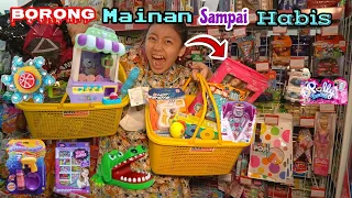 BORONG SEMUA MAINAN DI ALFAMART SAMPAI HABIS ! Mama Papa Berantam!