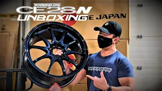 VOLK RACING CE28N (OG - ORIGINAL) Unboxing - Mag Blue FK8 (18x9.5 +42 5x120)