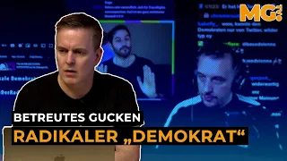 Der anti-demokratische "Radikale Demokrat" und seine Verschwörungstheorien | Betreutes Gucken #64