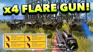 I Looted ALL of Military Base in PUBG Mobile and THIS Is What I Got... (4 Flare Guns)