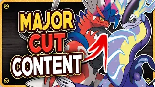 Major CUT CONTENT Found for Pokémon Scarlet and Violet! Cut Pokémon, Items, and More!