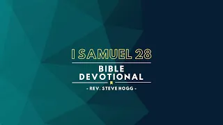 I Samuel 28 Explained