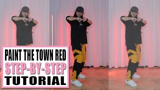 DOJA CAT - PAINT THE TOWN RED Dance Tutorial (Step-by-step) | Rosa Leonero