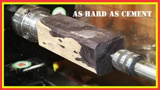 wood turning: one of the hardest wood in the world