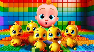 Five Little Ducks & Awesome Nursery Rhymes | Kindergarten Kids Songs | Happy Kids Song