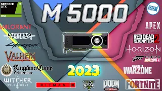 Nvidia Quadro M 5000 in 30 GAMES   |  in 2023