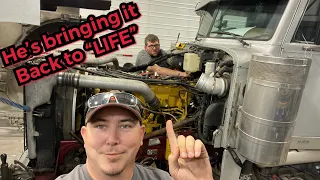 A day in the life of a heavy haul trucker | military load and fixing some bugs with the truck