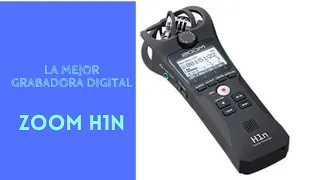 LA MEJOR GRABADORA DIGITAL PROFESIONAL Zoom H1n #zoom