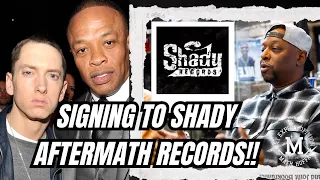 "AFTER HE GOT SH0T..THE RECORDS WERE JUST DIFFERENT!!!" SHA MONEY XL TALKS SIGNING WITH EMINEM & DRE