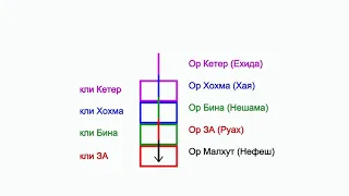 Птиха пп. 24, 25 схематично. Обратная зависимость светов и келим