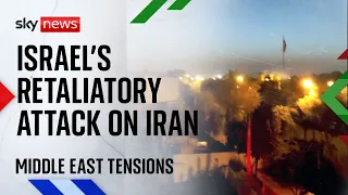 Israeli's retaliatory attack on Iran | Middle East tensions