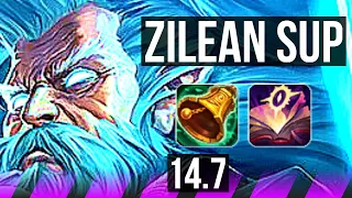 ZILEAN & Tristana vs THRESH & Kai'Sa (SUP) | Rank 2 Zilean, 3/1/22 | NA Challenger | 14.7