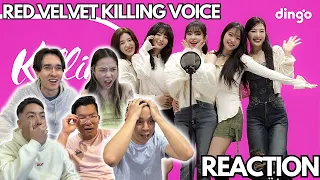 OUR FIRST TIME EVER WATCHING RED VELVET!! | KILLING VOICE REACTION!!