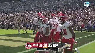 Fresno State vs Purdue Close Ending | 2023 College Football