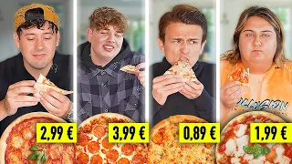 Was ist die BESTE Fertig-PIZZA? 🍕🤤 mit CrispyRob, Sandra, Smiley & Falco