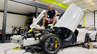 CRASH McLaren 600LT with 1000 HP and REBUILD it | MOST POWERFULL CAR IN MY LIFE