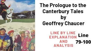 The Prologue to the Canterbury Tales by Geoffrey Chaucer | Squire |  Line 79 to 100 | Urdu/Hindi