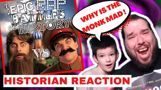 Rasputin vs Stalin | ERBreakdown History Teacher Reaction