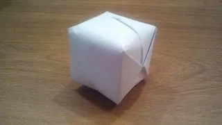 How To Make a Paper Balloon (Water Bomb) - EASY Origami