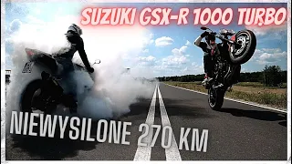 Niewysilony, 270-konny GSX-R 1000 Łukasza, czyli jaka turbina do motocykla , ile kosztuje i po co?