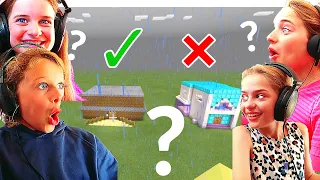 WHICH KID BUILDS THE BEST HOTEL IN MINECRAFT w/The Norris Nuts