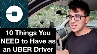 10 THINGS YOU NEED AS AN UBER DRIVER IN 2024!