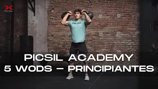 🔥Top 5 WODs de Cross Training para principiantes 🔥 | PicSil Sport #Academy