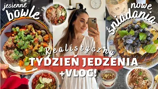 🌱Co jem w ciągu TYGODNIA? ✔️ REALISTYCZNIE - Wege bowle🥙 sernik i deserki a'la tiramisu 🍰 owsianki 😋