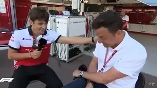 Emotional Q&A with Charles Leclerc | F1 Monaco GP 2018