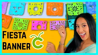 Cricut Fiesta Ideas | How to Make Papel Picado Banner with Cricut | Day of the Dead Cricut