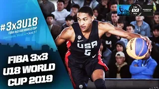 Mongolia v USA | Men’s Full Game | FIBA 3x3 U18 World Cup 2019