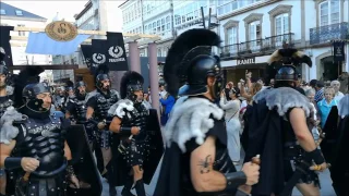 ARDE LUCUS, SALIDA DE LA GUARDIA PRETORIANA, LUGO - 2017