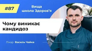 #87 Чому виникає кандидоз. Спитайте у лікаря Чайки, Вища школа Здоров'я